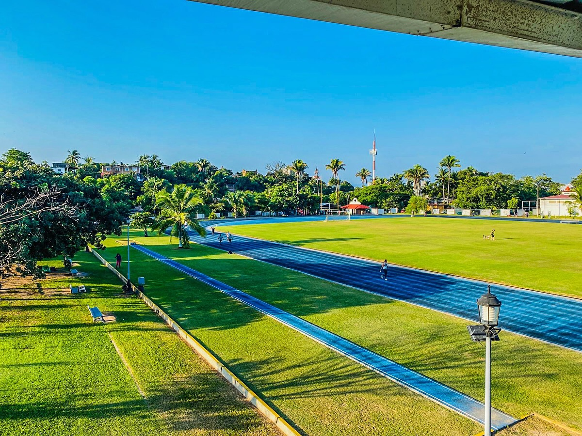 Mantenimiento a la unidad deportiva Alfonso Diaz Santos