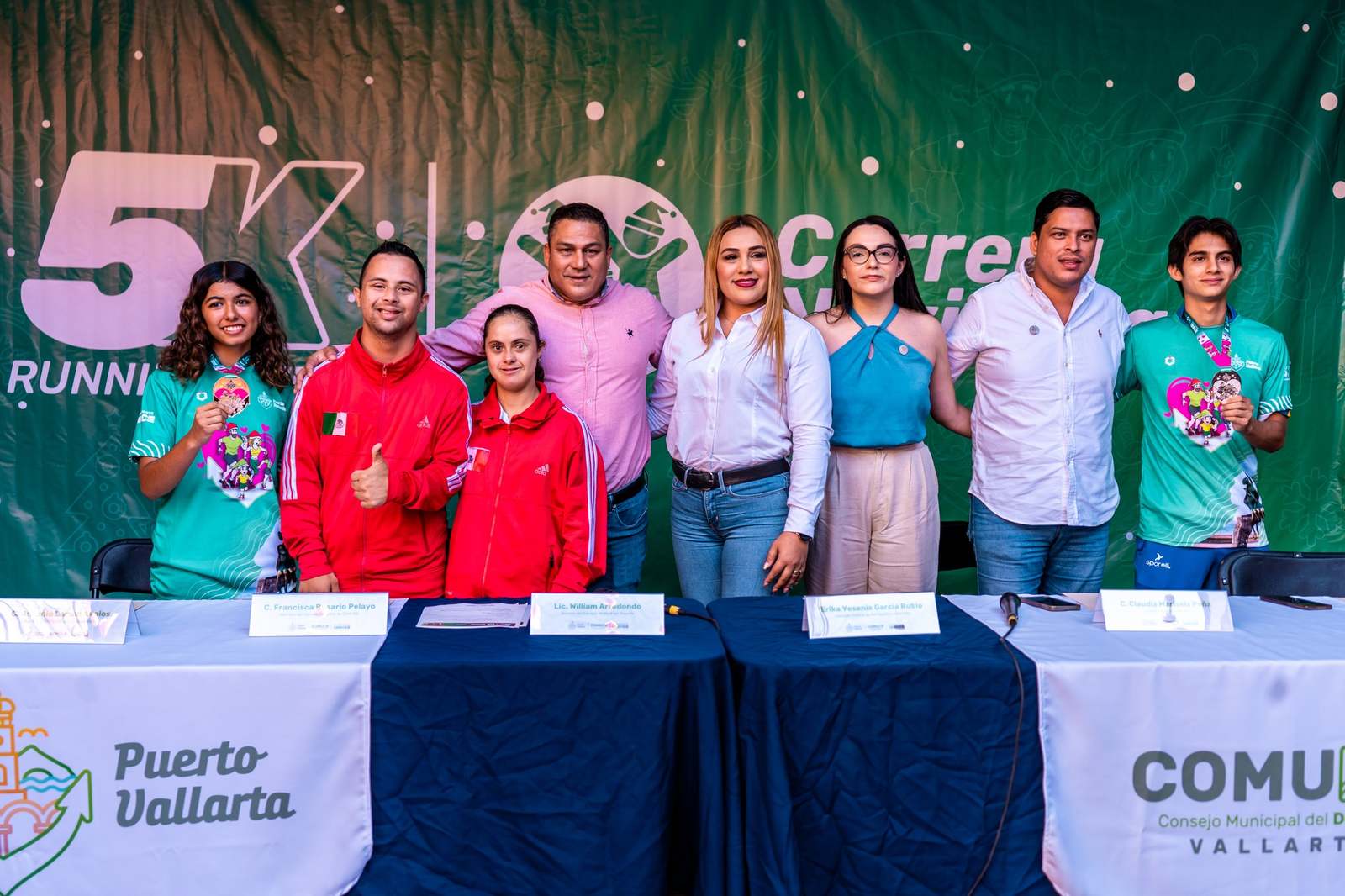 Rueda de prensa de la Carrera Navideña